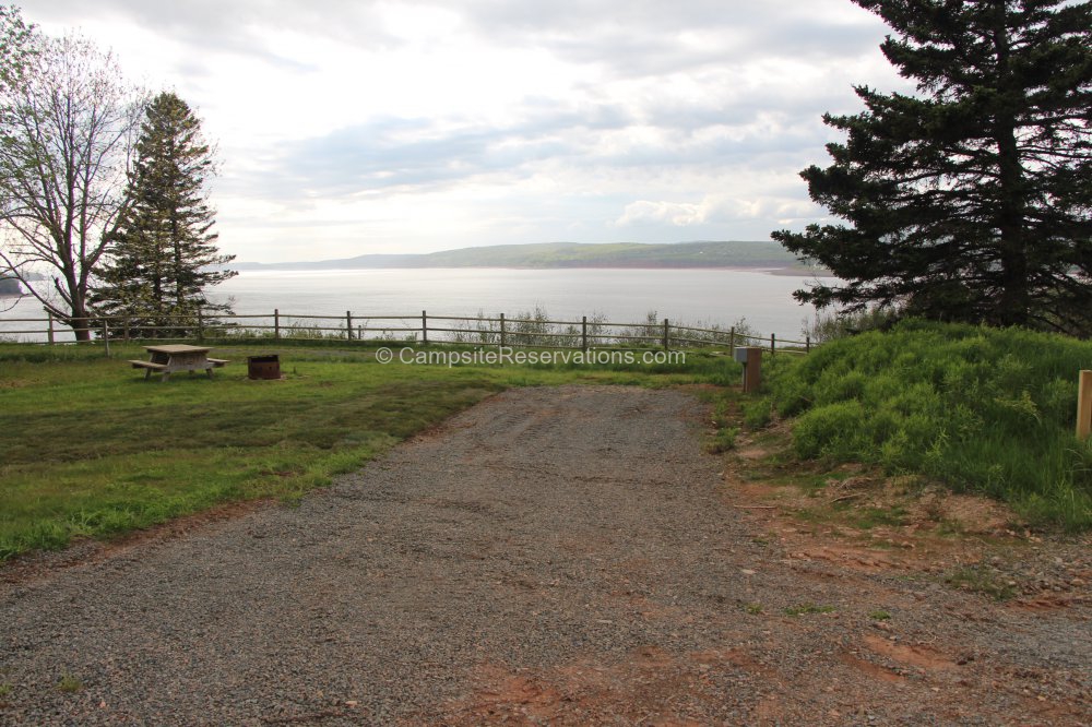 Photo of Campsite 24 in Five Islands Provincial Park Campground at Five